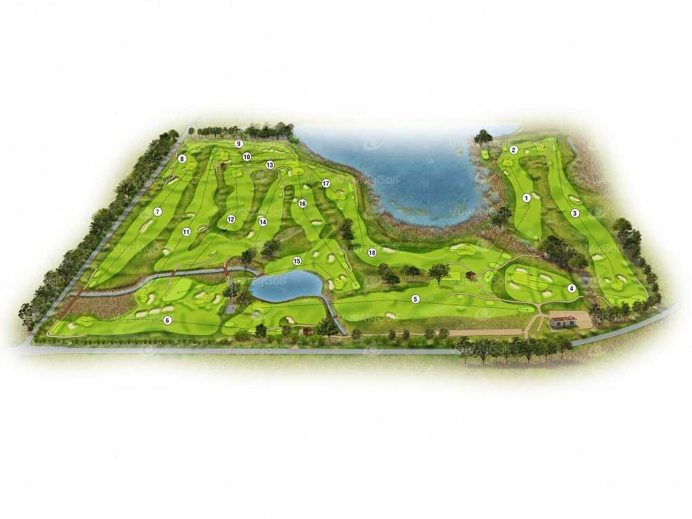 3d golf course mapping