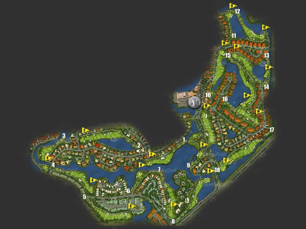 golf course real view