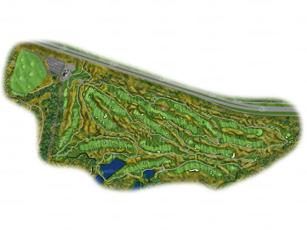 golf course map