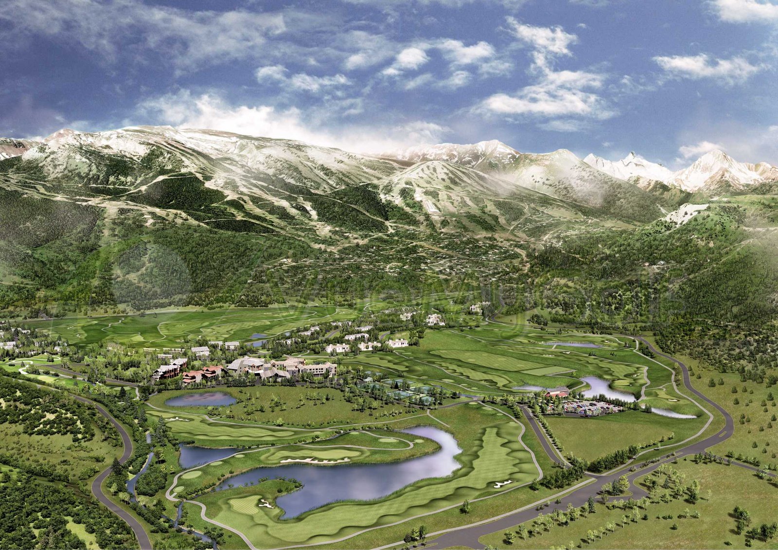 Golf Course 3d mapping