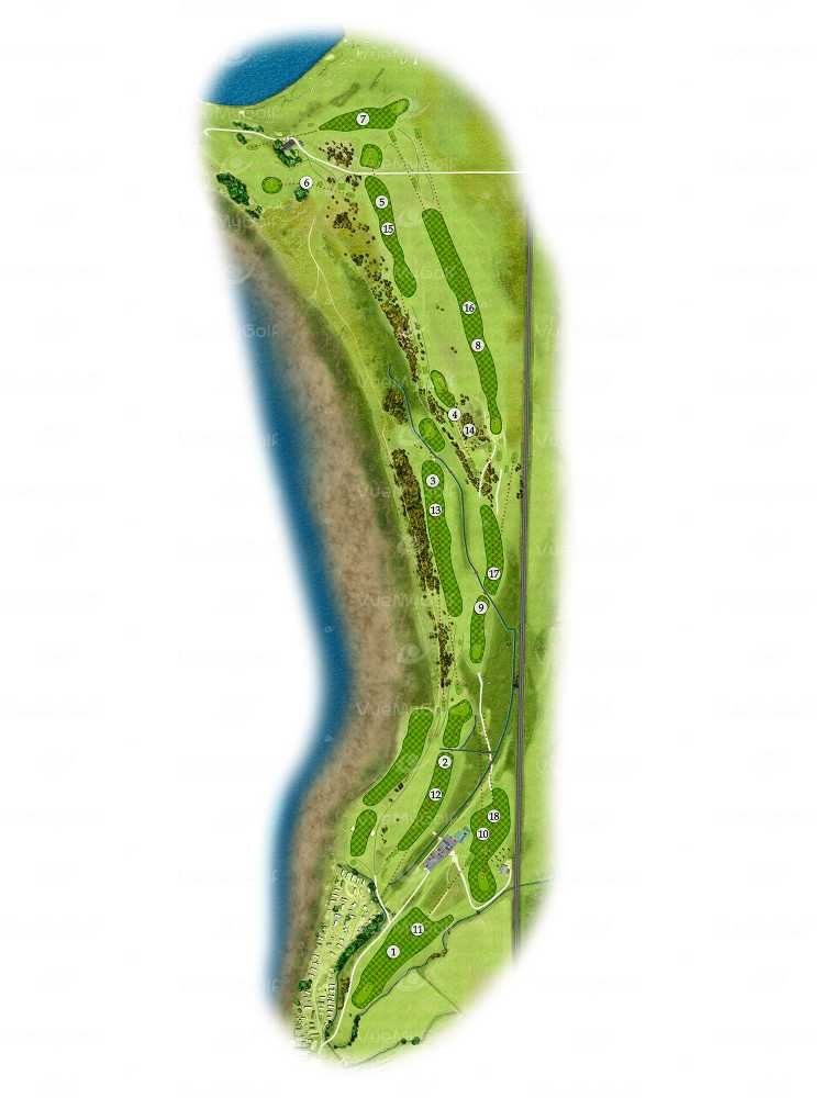 golf course view