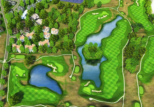 3d golf course mapping