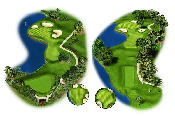 Hole-by-Hole 3D Models