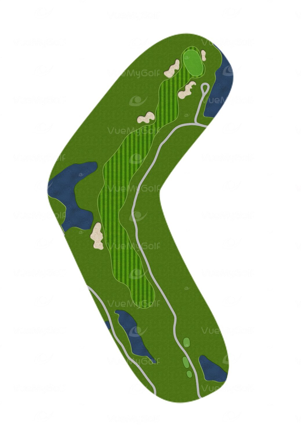 golf 2d graphic