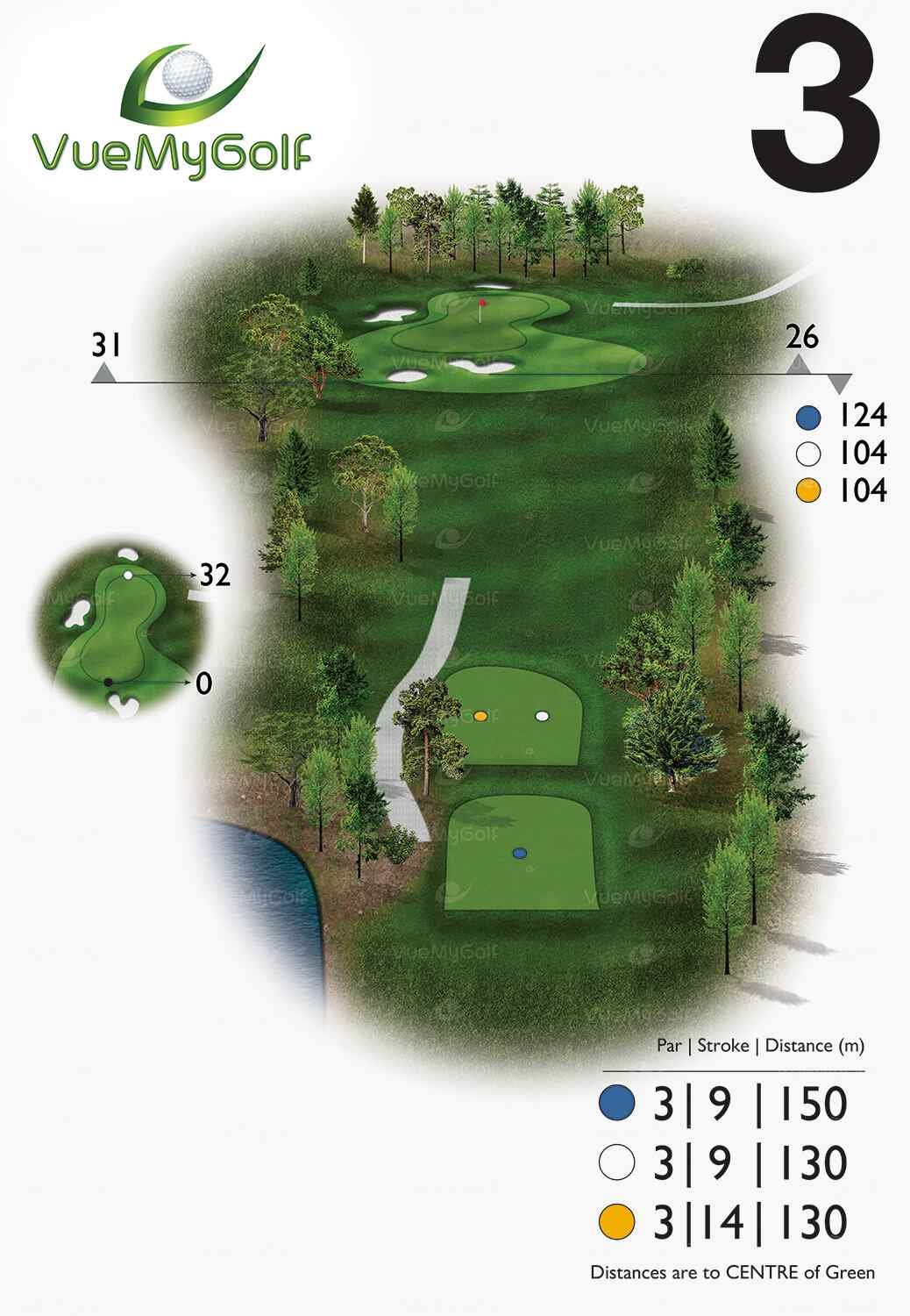 golf course hole