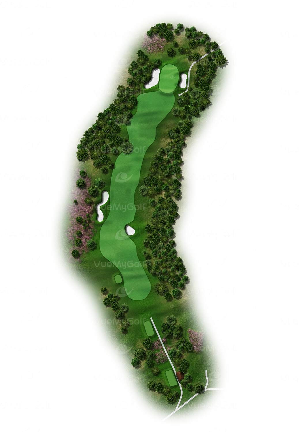 2d golf graphic