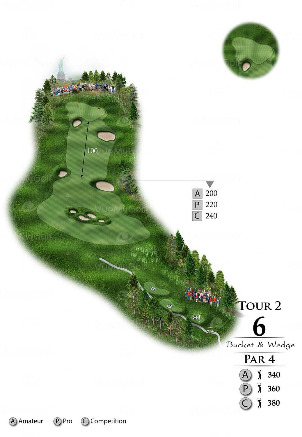 par 4 golf