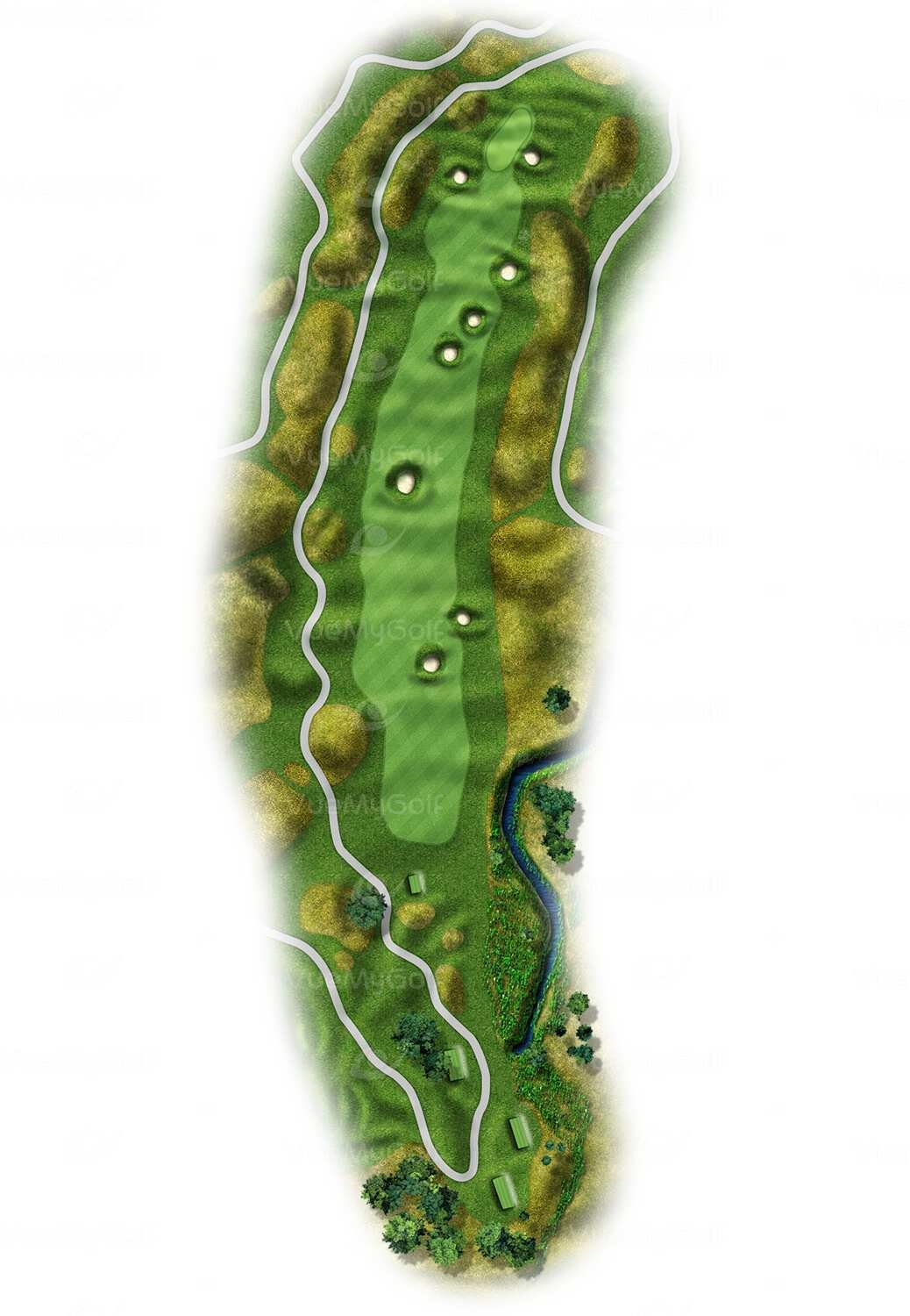 golf course structure