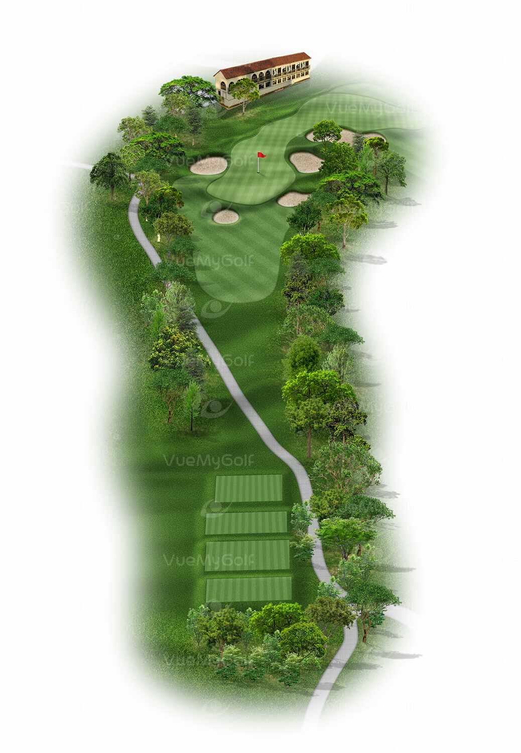 golf real view