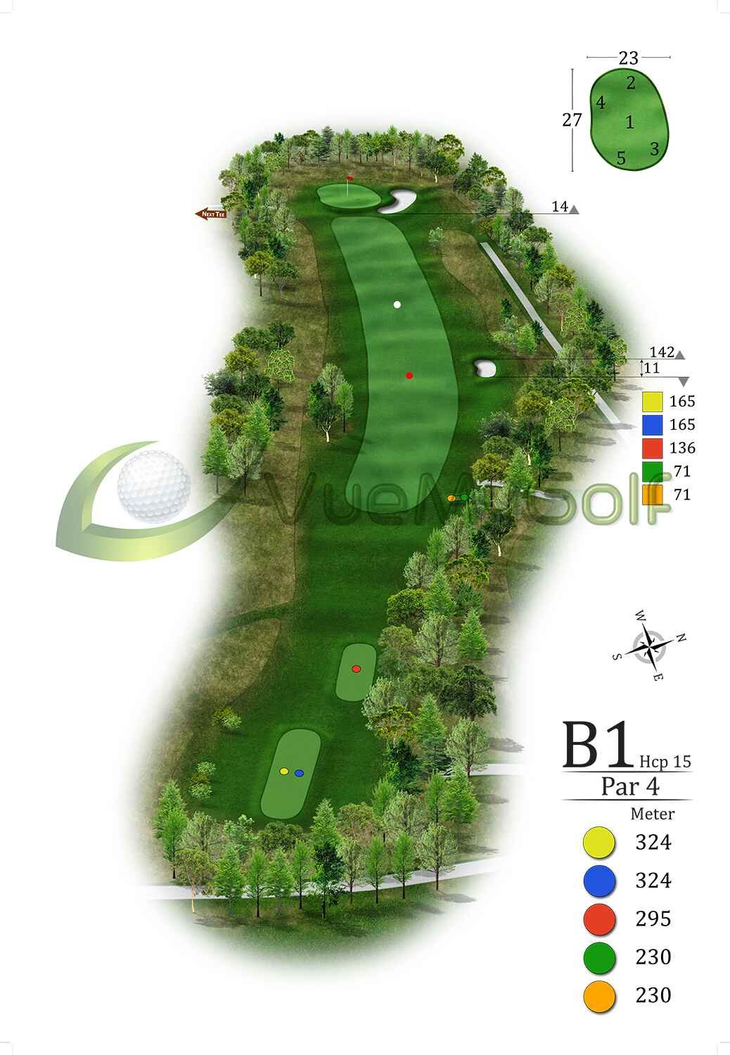 par 4 golf
