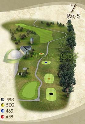 7 par 5 golf