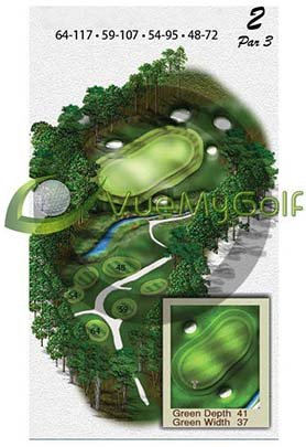 custom golf maps
