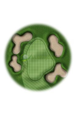 Golf Green map